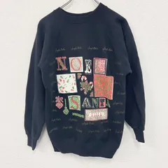 古着 used　80s～　Hanes Her Wey　ヘインズ　スウェット/トレーナー　ラグランスリーブ　ヴィンテージ　黒　ブラック　Lサイズ