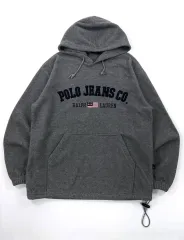 Polo Jeans Ralph Lauren 起毛フーディー グレー