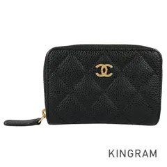シャネル CHANEL マトラッセ キャビアスキン コインケース ftj【中古】