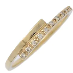 0.04ct/ETE エテ ダイヤモンド リング･指輪/K10YG/416-1.1g/13号/#53/イエローゴールド/プレゼント/ご褒美【♀】【N】【レディース】★■602848【中古】