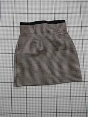 ◇ Θ ザラ ZARA チェック柄タイトスカート Sサイズ レディース E  【1512220053395】