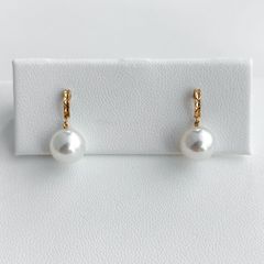 TASAKI タサキ ベビーパール ペアチャーム ピアス イヤリング K18