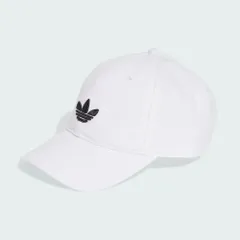 アディダスオリジナルス アディカラー ベースボール ユニセックス キャップ KSS20 JC6025 UNISEX ADICOLOR BASEBALL CAP WHITE
