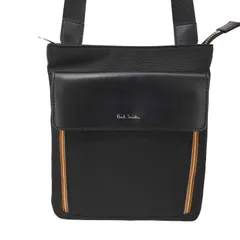 ポールスミス Paul Smith マルチストライプ ナイロン ショルダーバッグ サコッシュ メンズ 表記無 