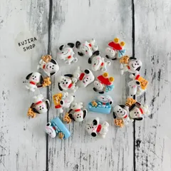 C-6 デコパーツ 20個セット ハンドメイド素材 デコレーション用 パーツ