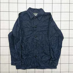 ◇ Θ ユニクロ UNIQLO デニムカバーオールジャケット Sサイズ メンズ E  【1512220055078】