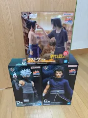 (未開封) NARUTO -ナルト- 一番くじ フィギュア 3種 (ラストワン / C賞 / D賞) セット