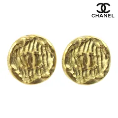 CHANEL シャネル イヤリング ココマーク ラウンド 94A ヴィンテージ 【大幅値下げ】【中古】