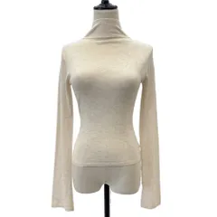 未使用 23AW SNIDEL スナイデル バックオープンシアーニットプルオーバー カットソー SWNT235099 One ピンクベージュ レディース 古着 中古 USED