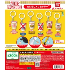 日清カップヌードル めじるしアクセサリー 4種セット【00】ガチャ
