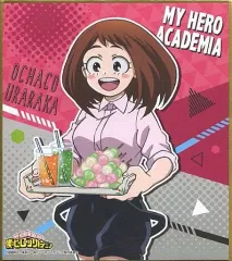 【中古】紙製品(キャラクター) 麗日お茶子(OFF) 「僕のヒーローアカデミア ミニ色紙コレクション」