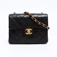 CHANEL シャネル ショルダーバッグ 4番台 ミニマトラッセ ラムスキン【中古】