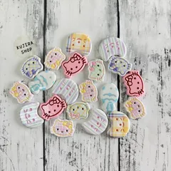 デコパーツ 20個セット ハンドメイド素材 デコレーション用 パーツ