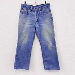 古着 used　90s　Levi’s　リーバイス　505　デニムパンツ　ヒゲ　縦落ち　ヴィンテージ　インディゴ　W34サイズ
