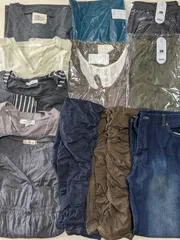 ②3Lレディースまとめ売りパンツチュニックくしゅくしゅレギンスデニム未使用あり美品