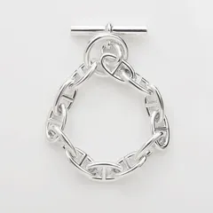 HERMES エルメス ブレスレット シェーヌダンクル GM 12コマ【中古】