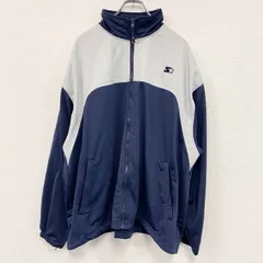 古着 used　STARTER　スターター　トラックジャケット/ジャージ　ネイビー　グレー　XLサイズ