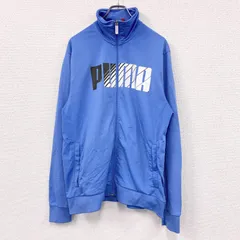 古着 used　PUMA　プーマ　トラックジャケット/ジャージ　青　ブルー　XLサイズ