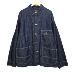 【倉吉店】 中古 カバーオール MOTOR｜モーター　'MOTOR NEW VINTAGE' 11oz DENIM デニムジャケット インディゴ サイズ：XXL 【93】