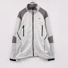 古着 used　NIKE　ナイキ　トラックジャケット/ジャージ　フルジップジャケット　スウッシュ　グレー　XLサイズ