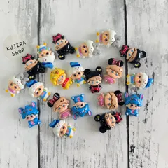 デコパーツ 40個セット ハンドメイド素材 デコレーション用 パーツ