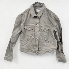 古着 used　OLD NAVY　オールドネイビー　デニムジャケット/Gジャン　スカル　ベージュ　Mサイズ