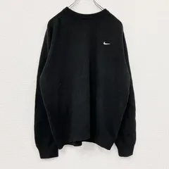 古着 used　NIKE GOLF　ナイキゴルフ　ウールニットセーター　黒　ブラック　XLサイズ