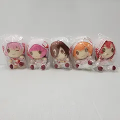 【未使用品】 一番くじ 五等分の花嫁 -君との出逢い- G～K賞 ちょこのっこぬいぐるみ 5種セット 【053-260121-kk-01-izu】