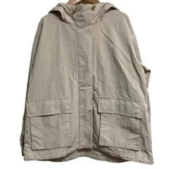 美品 UNTITLED アンタイトル マウンテンパーカー ジャケット ブルゾン サイズ2 ベージュ レディース 古着 中古 USED