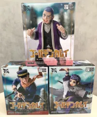 未開封⭐︎ ゴールデンカムイ アクションフィギュア 3体セット