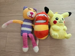 ぬいぐるみ ウール コレクション (ラバ/ピカチュウ/手編み)