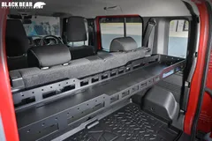 【M's】スズキ ジムニーノマド 5ドア JC74W (2025y-) LANBO BLACK BEAR ラゲッジ インナーラック ブラック WD105422 ランボ ラック 棚 荷物 物置 収納 SUZUKI JIMNY NOMEDE JC74 ブラックベア