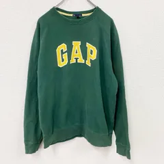 古着 used　GAP　ギャップ　スウェット/トレーナー　緑　グリーン　Lサイズ