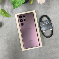 Galaxy S22 Ultra 256GB バーガンディ 国内SIMフリー 送料無料 - メルカリ