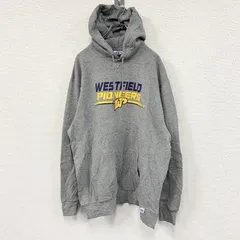 古着 used　00s　RUSSELL ATHLETIC　ラッセル　スウェットパーカー/フーディー　ヴィンテージ　グレー　XLサイズ