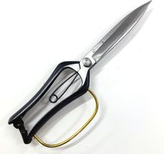 新品】匠作吾妻川軽量葉刈鋏両刃255mmガード付裏スキ片手刈込鋏根切鋏