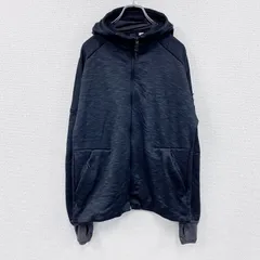 古着 used　adidas　アディダス　フルジップスウェットパーカー/フーディー　黒　ブラック