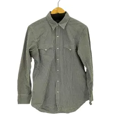 ポロバイラルフローレン Polo by RALPH LAUREN 90S WESTERN ギンガムチェックウエスタンシャツ メンズ import：M 