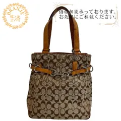 COACH コーチ 6352 ハンド ショルダー   トートバッグ ブラウン レディース