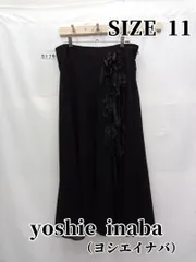 5179　yoshie inaba（ヨシエイナバ）　ロングスカート　L