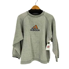 アディダス adidas 90s パフォーマンスロゴ刺繍 ラグランスウェットシャツ メンズ JPN：M 