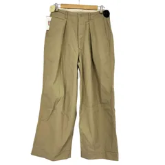 マーカウェア markaware 41 KHAKI WIDE ORGANIC COTTON DRY TWILL メンズ JPN：2 のサムネイル