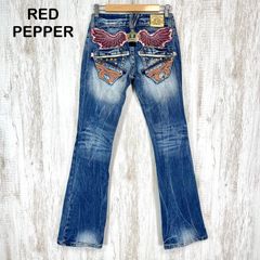 Y2K】レッドペッパー フレアデニム 平成ギャル ローライズ スタッズ