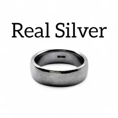 【無駄のないデザイン】プレーン バンド Silver 刻印 00s Vintage Ring シルバー ヴィンテージ リング 20号　シンプル　クラシック