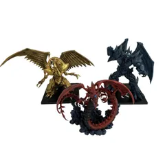 一番くじ 遊☆戯☆王シリーズ vol.4 三幻神顕現 セット ラストワン賞 ラーの翼神竜 B賞 オベリスクの巨神兵 C賞 オシリスの天空竜 魂豪示像 等 中古 W10831229