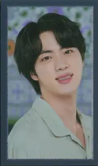 BTS メッセージフォトカード JIN 2022 PERMISSION TO DANCE ON STAGE in SEOUL メッセージ