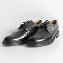 【未使用品】REGAL【ウイングチップ レザーシューズ】25.5EE リーガル 革靴 日本製 26010466