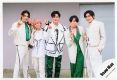 Snow Man オレンジkiss ラウール/佐久間大介/岩本照/宮舘涼太/目黒蓮 公式写真 *1枚