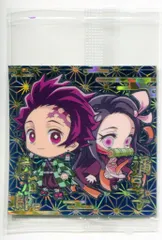 BANDAI 鬼滅の刃/ディフォルメシールウエハース 2弾/2542054 炭治郎&禰豆子 28