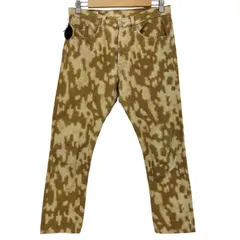 ドリスヴァンノッテン DRIES VAN NOTEN 13SS カモ柄 ストレート デニム メンズ  30のサムネイル